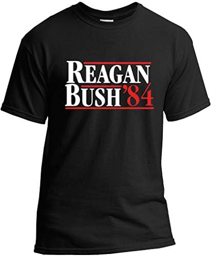New York Fashion Police Reagan Bush 84 T-Shirt Republican Presidential Election Campaign GOP T-Shirt