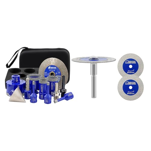 Kit de Brocas de Diamante SHDIATOOL 12 Piezas miniatura 1