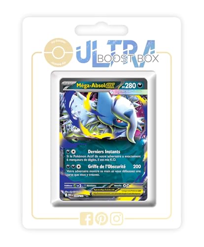 Méga-Absol ex 086/132 - Myboost X Méga-Évolution 1 - Coffret de 10 Cartes Pokémon Françaises