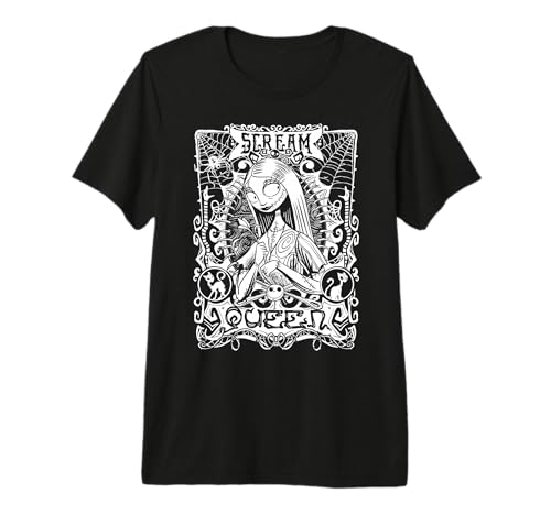 T-shirt Premium Sally L'Étrange Noël de Monsieur Jack pour fan de l'univers Disney