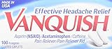 Vanquish Extra Strength Pain Reliever Caplets, 4 Count