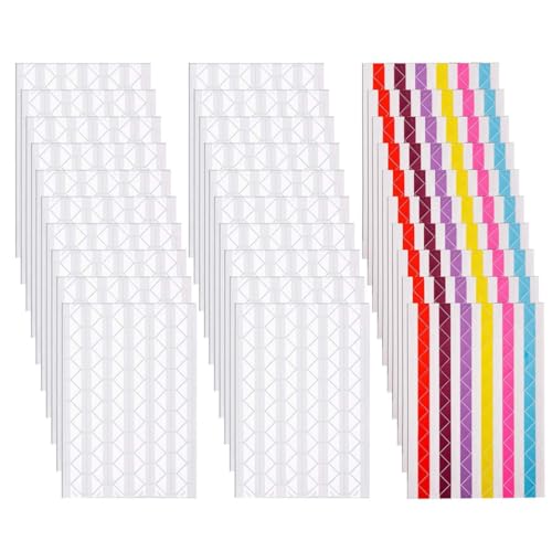 30 Feuilles Coins Adhesifs Photos, Coin Photo Autocollant pour Photos & Scrapbooking, Feuilles de Coins de Photo Autocollants, Parfaits pour Albums Photos Cartes & Loisirs Créatifs