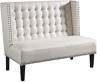 Signature Design by Ashley - Beauland Accent Settee - Contemporary Chic - Nalihead