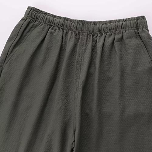 Ohsnmaksl Men's Casual Shorts Drawstring Walk Summer Beach Swim Chino Golf Quick Dry Mesh Sports Running Short With Pockets 23-M-Xxdk-Army Green-Xl #TOP3