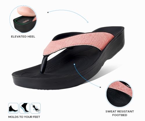 Image of AEROTHOTIC Comfortable Arch Support Flip Flops for Women Orthotic Sandals