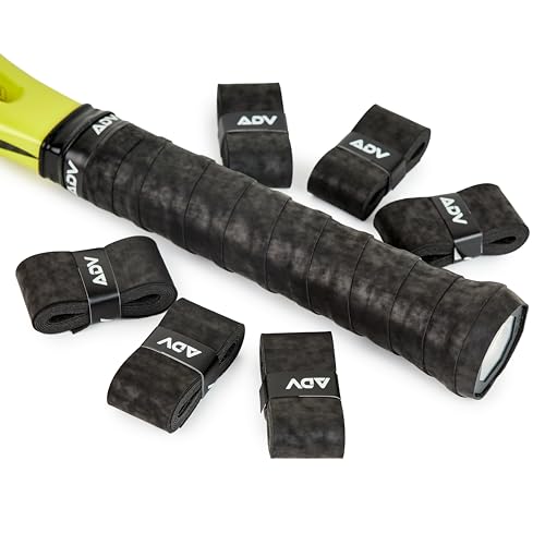ADV Dry Tennis Overgrip Tape - 3, 12, 30, 60 Pack - FeltTac Tennis Racket Grip Tape - Ultra...
