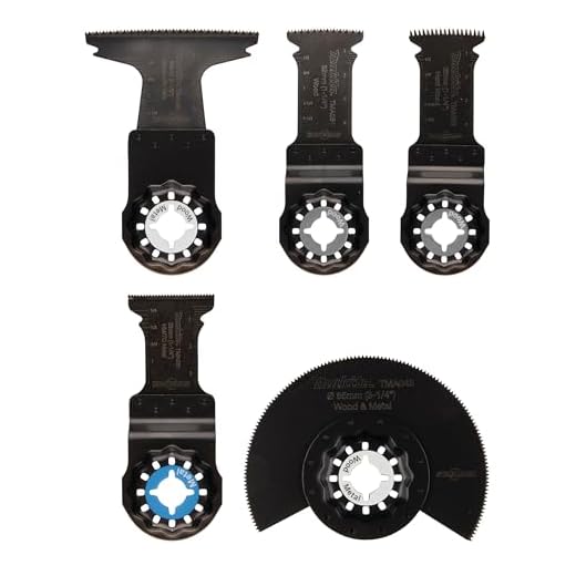 Makita E-24935 Multitool STARLOCK Set 5-tlg.