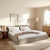 IDIMEX Cama doble LATINI 180 x 200 cm, diseño moderno