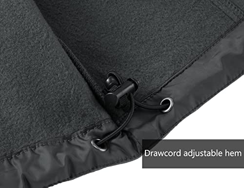 Image of Little Donkey Andy Men's Insulated Hybrid Jacket, Quilted Fleece Lined Running Hiking Jacket