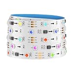SEZO – SEZO WS2811 RGB IC LED Streifen 5M 30LEDs/M DC12V PCB Weiß 5