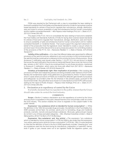 Image of Food Safety and Standards Laws | Containing Acts, Rules, Regulations & Orders | Updated FSSAI Legal Framework | Reference Book for Food Officer, Students, Practitioners & Food Businesses