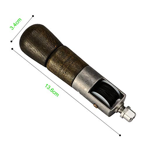 Sewing Awl Kit,Knoweasy Handmade Leather Sewing Machine,Fabric Sewing Awl and Fabric Leather Craft Tool - Thumbnail 3