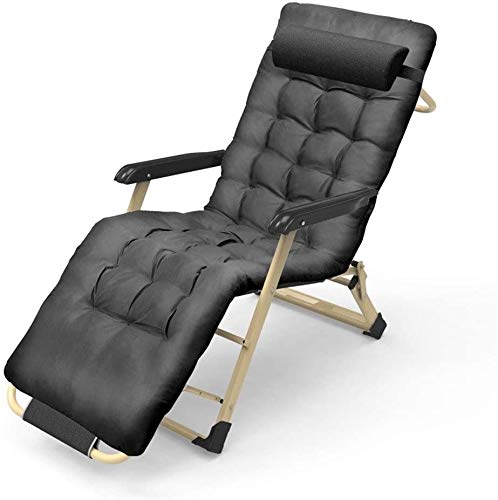 Chaises de jardin inclinables pliantes et chaise longue de camping robuste