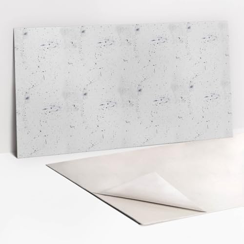 Panneaux imperméable muraux texture béton brut 100x50cm - 3