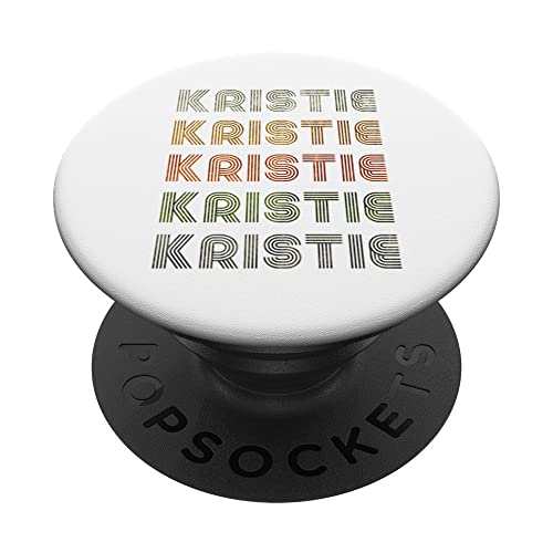 Love Heart Kristie - Camiseta estilo grunge/vintage, color negro PopSockets PopGrip Intercambiable