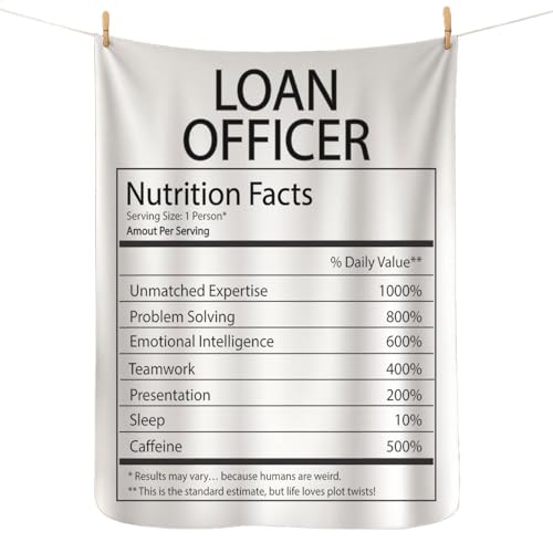 DesiDD Loan Officer Fleece Throw