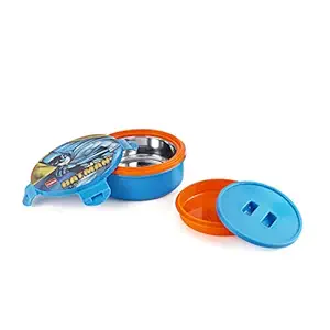 Tiffy Insulated Plastic Lunch Box For School Kids -Batman, Blue, 460 milliliter