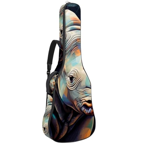 Sac de transport pour guitare acoustique classique électrique basse 106,7cm