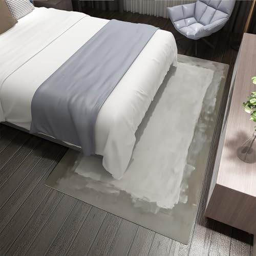 Tapis lavable à poil bas avec blocs de couleurs abstraits 180x270 - 5