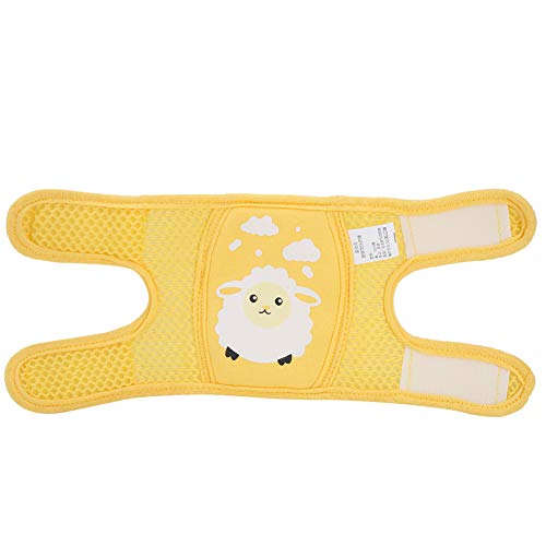 Genouillères pour bébé, bonne flexibilité, modèle de dessin animé de genouillère réglable pour la protection contre les rampants(Mouton jaune) Cover