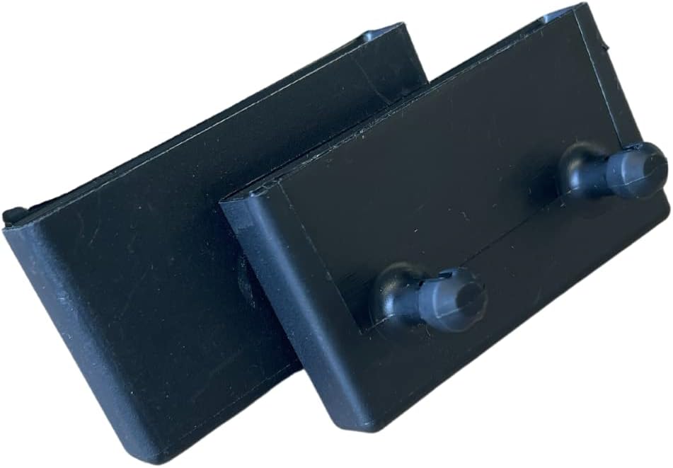 BISHOPS BEDS LTD BED SLAT HOLDERS (63MM) FOR SIDE RAILS UNIT PACK OF 10