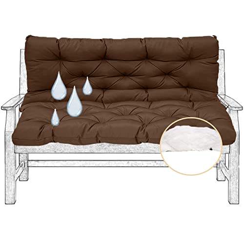 Coussin de rechange pour balancelle imperméable pour vos moments sur la terrasse