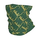 Adecuado para muchos escenarios: polaina de cuello de lagarto verde para hombres y mujeres, se puede utilizar en una variedad de escenarios como playa, ciclismo, campo traviesa, senderismo, escalada, esquí, viajes, fitness, etc