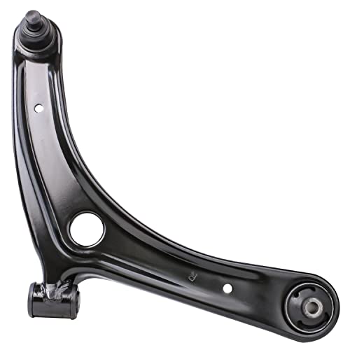 Image of Detroit Axle - 4pc Front End Kit for 07-12 Dodge Caliber, 07-17 Jeep Compass Patriot, Lower Control Arms w /Ball Joint Sway Bars 2007 2008 2009 2010 2011 2012 2013 2014 2015 2016 2017 Replacement