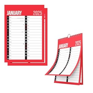 G4GADGET Jahresplaner 2025 A3 Wandkalender