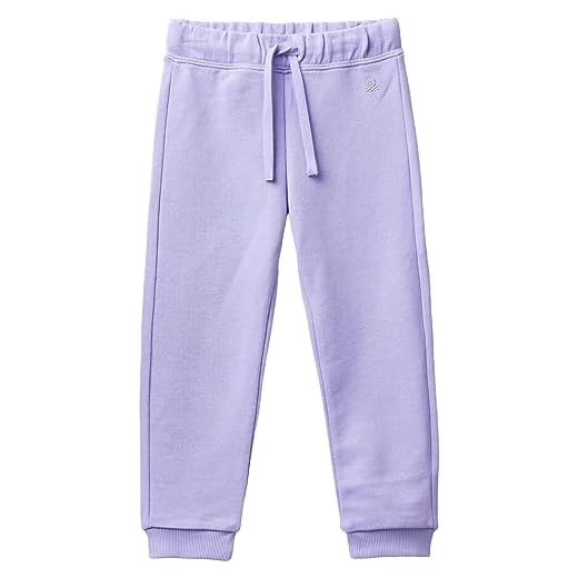 United Colors of Benetton Pantalone 3j70gf01n, Pantaloni Bambine e ragazze, Pervinca 34V, 82