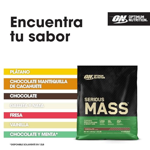 Optimum-Nutrition-Serious-Mass-Proteina-en-Polvo-Alta-en-Calorias-Ganador-de-Masa-Muscular-con-25-Vitaminas-y-Minerales-Monohidrato-de-Creatina-y-Glutamina-Sabor-Chocolate-545-kg