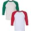 (1) White/Kelly + (1) White/Red