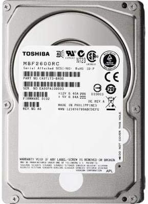 Toshiba MBF2600RC - Disco Duro - 600 GB - SAS (CR5527) Categoría Discos Duros Internos (Reacondicionado Certificado)