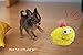 YOOGAO Pet Interactive Dog Toy, Plush Electric Dog Toy, Vibrating and Squeaky, Battery Operated, Prevent Boredom for Pets (Kit)
