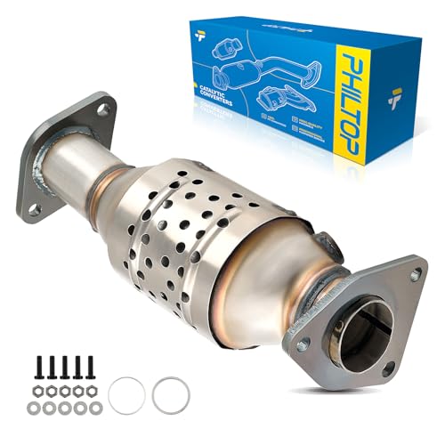 PHILTOP Front Right Catalytic Converter Compatible with Nissan,Suzuki 2005-2018 Frontier 4.0L,2005-2012 Pathfinder 4.0L,2005-2015 Xterra 4.0L,12-17 NV1500/NV2500/NV3500,09-12 Equator(EPA Compliant)