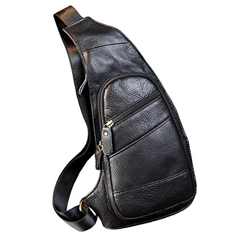 Sac à bandoulière Homme Hebetag Bl595 aux finitions soignées