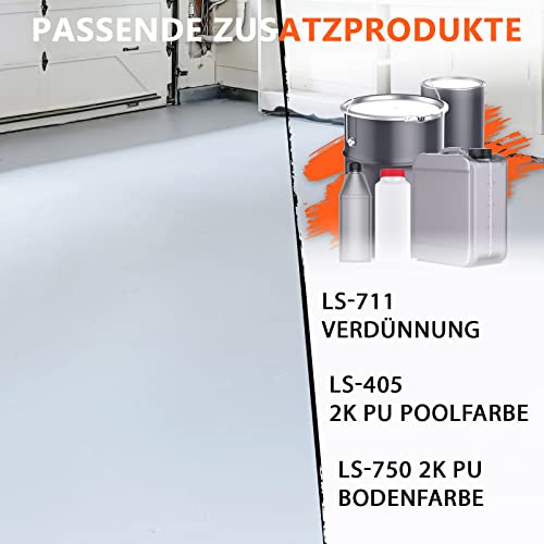 Bekateq 2K PU Grundierung in Weiß Matt 10kg für Innen- und Außenbereich