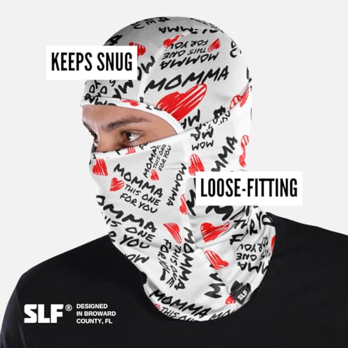 Image of SLEEFS Balaclava Face Mask Men & Women - Loose Fit, Breathable Ski Mask Shiesty for Football, Cycling - All Weather Use