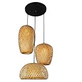 Natrual bamboo selezionato, paralume fatto a mano, vernice atossica ma durevole, resistente alle alte temperature, resistente alle muffe, controllo dei parassiti, resistente allo sbiadimento, ecologico e sano.