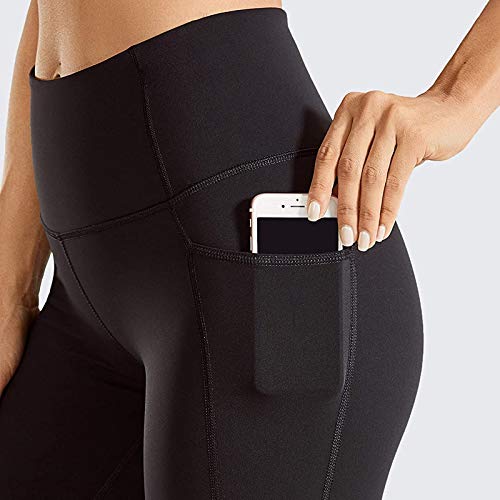 Leggings femininas Naked Feeling Yoga leggings macias para treino com bolsos, A, L