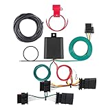 CURT 56352 Vehicle-Side Custom 4-Pin Trailer Wiring Harness, Fits Select Fiat 500X