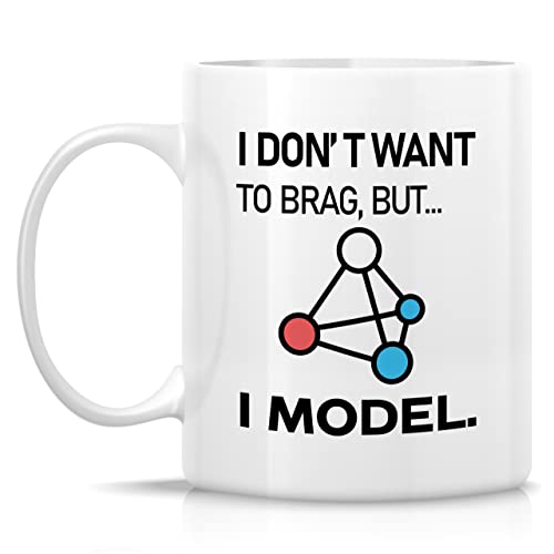 Retreez Funny Mug - I Model Data Science Scientist Analyst Computer Accounting Statistics 11 Oz Ceramic Coffee Mugs - Funny Sarcasm Inspirational birthday gifts for friend coworker colleague him her - Image 3
