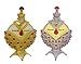 Hareem Al Sultan Gold & Hareem Al Sultan Silver Perfume Oil - 35 ML by Khadlaj