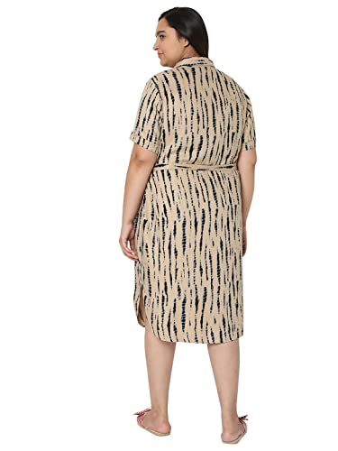 Image of Vero Moda Women's Midi Viscose Shift Dress