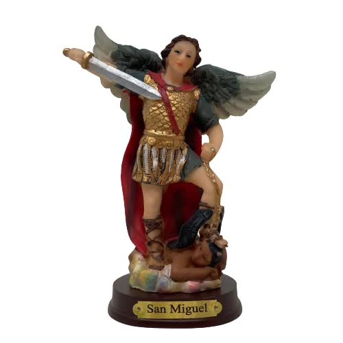 Estatua San Miguel Arcángel 6 pulgadas