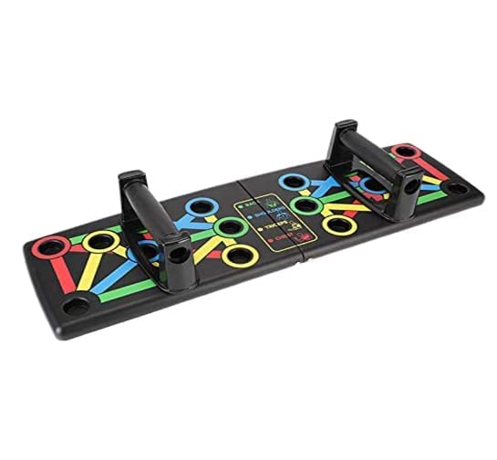 WORLDFIT Pushup Board, 15 in 1 Pushup Bar,pushup board for men, Body Building Exercise Tools Workout Push Up Stands, Push Up Workout Board Training System for Men Women-image-34