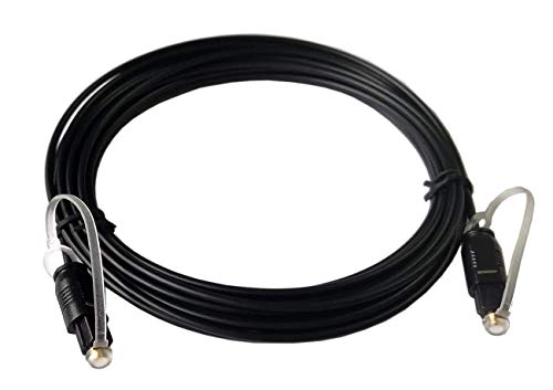easyday Digital Optical Audio Cable Toslink Cable Cord Fiber Optic Cable for Home Theater, Sound Bar, TV, PS4, Xbox, Playstation & More (5 Meter)