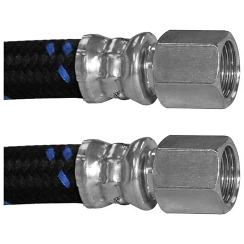 Technical Precision Replacement for Freightliner M2-106 Year 2019 Wire Braid Compressor Discharge Hose 27 in WFLARE Fittings