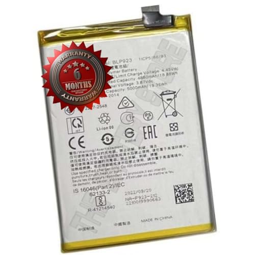 Image of Original BLP923 Battery for Oppo A97(5G), A77 5G Battery with 6 Month Warranty** (Sep62)