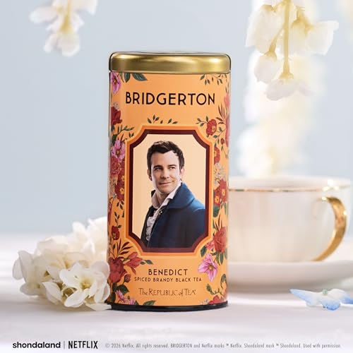 The Republic of Tea — Bridgerton Benedict Spiced Brandy Black Tea, 36 Tea Bags - Thumbnail 5